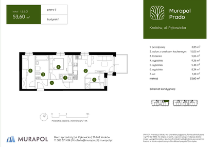 Mieszkanie w inwestycji: Murapol Prado