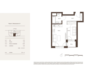 Mieszkanie w inwestycji: Piwna 21