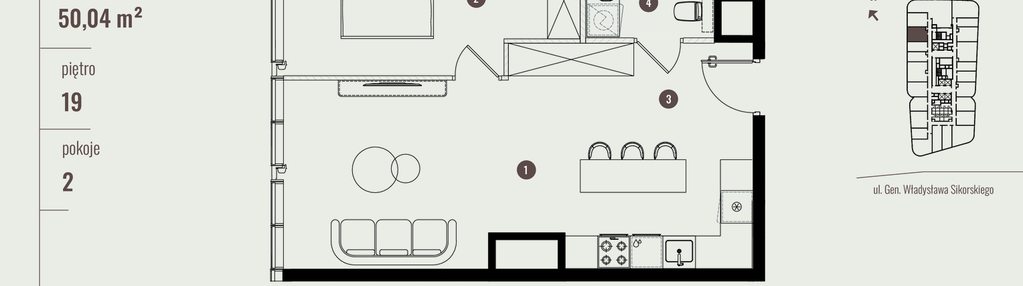 Mieszkanie w inwestycji: Quorum Tower