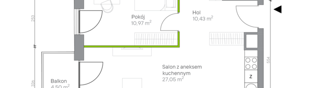 Mieszkanie w inwestycji: Jesionowa Vita