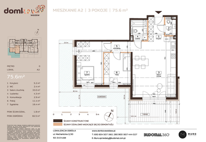 Mieszkanie w inwestycji: Domkove Widzew