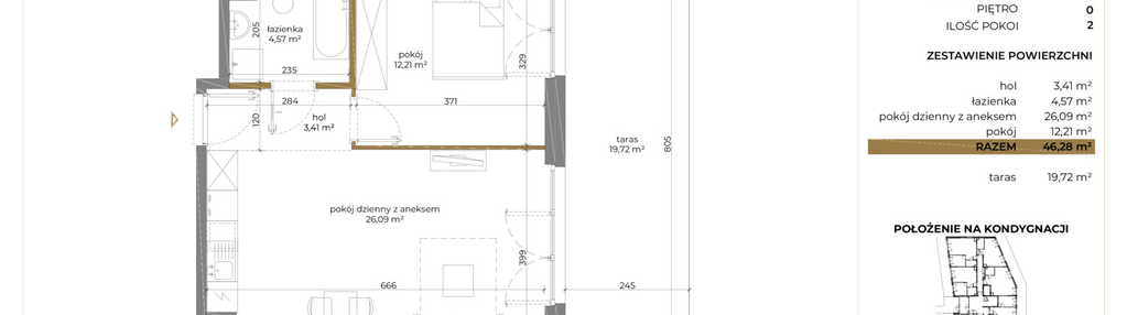 Mieszkanie w inwestycji: Cieszyńska 9 budynek B i C