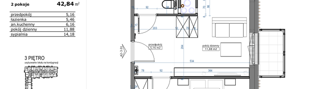 Mieszkanie w inwestycji: Naramowicka 172