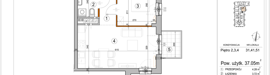 Mieszkanie w inwestycji: Park Leśny Rembertów etap VIII