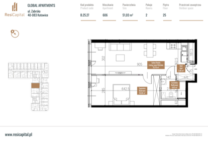 Mieszkanie w inwestycji: Global Apartments