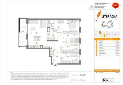 Mieszkanie w inwestycji: Apartamenty Literacka etap 2.3