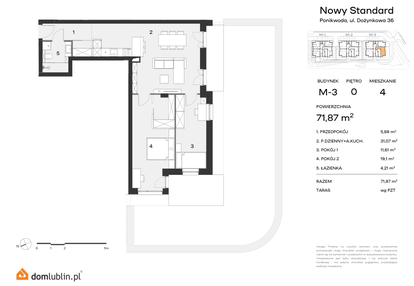 Mieszkanie w inwestycji: Nowy Standard