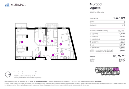 Mieszkanie w inwestycji: Murapol Agosto