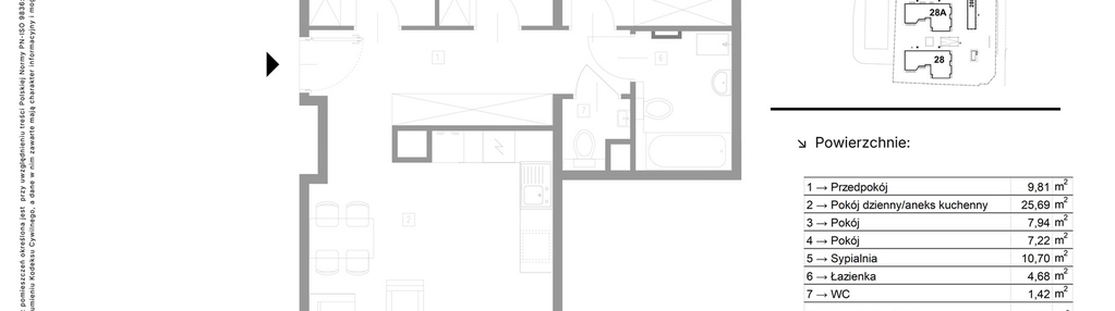 Mieszkanie w inwestycji: Strzelców 28