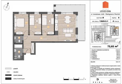 Mieszkanie w inwestycji: Osiedle Łososiowa