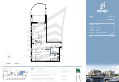 Mieszkanie w inwestycji: Stocznia Residence