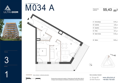 Mieszkanie w inwestycji: Ultradom