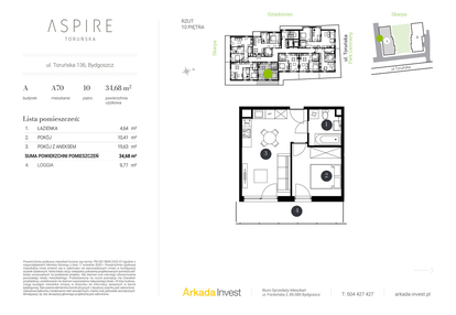 Mieszkanie w inwestycji: Aspire