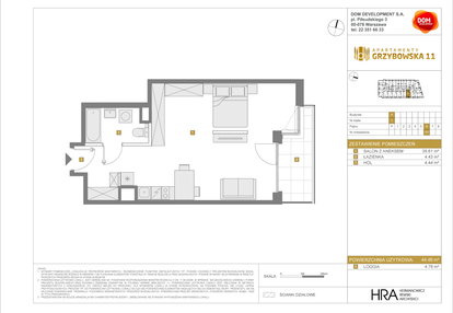 Mieszkanie w inwestycji: Apartamenty Grzybowska 11