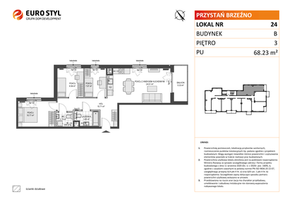 Mieszkanie w inwestycji: Przystań Brzeźno etap 1.2