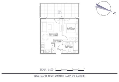 Mieszkanie w inwestycji: Apartamenty na Klifie bud. D, E i F