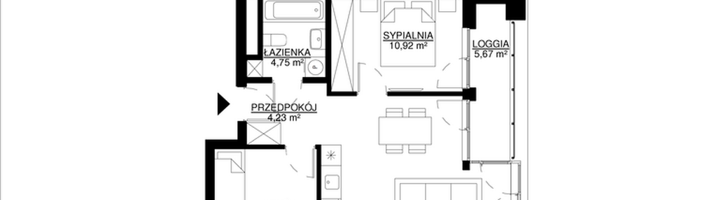 Mieszkanie w inwestycji: KrakoVska etap 2