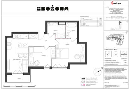 Mieszkanie w inwestycji: Zbożowa