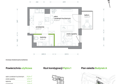 Mieszkanie w inwestycji: Podhalańska Vita