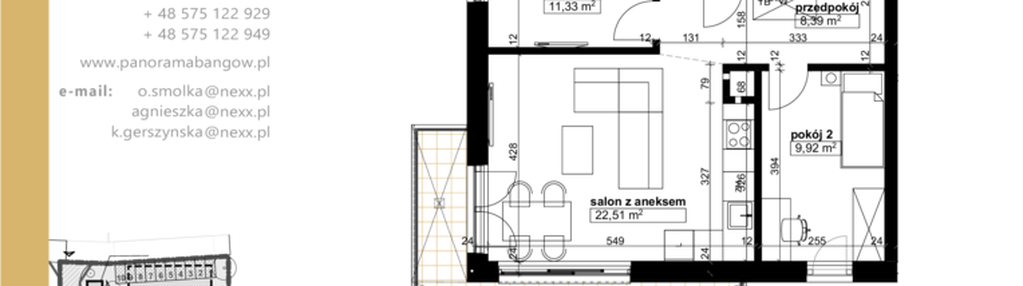 Mieszkanie w inwestycji: Panorama Bańgów Etap II