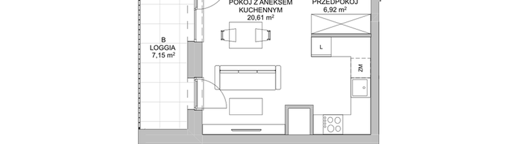 Mieszkanie w inwestycji: Francuska Park VIIIA