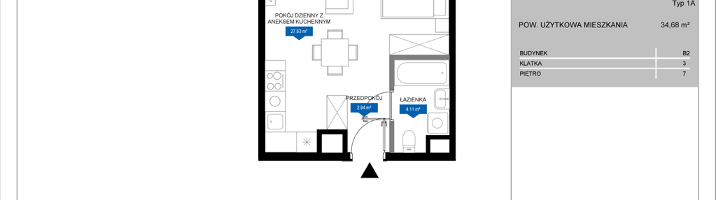 Mieszkanie w inwestycji: Flow - bud. B2 A i bud. B2 B