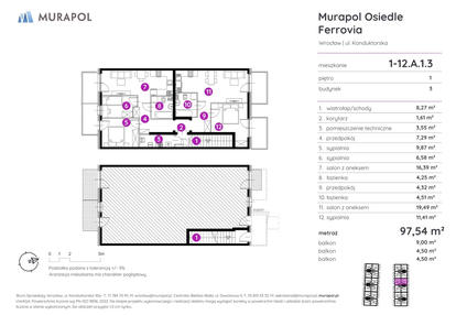 Mieszkanie w inwestycji: Murapol Osiedle Ferrovia