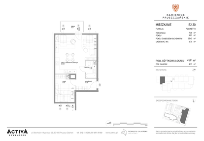 Mieszkanie w inwestycji: Kamienice Pruszczańskie