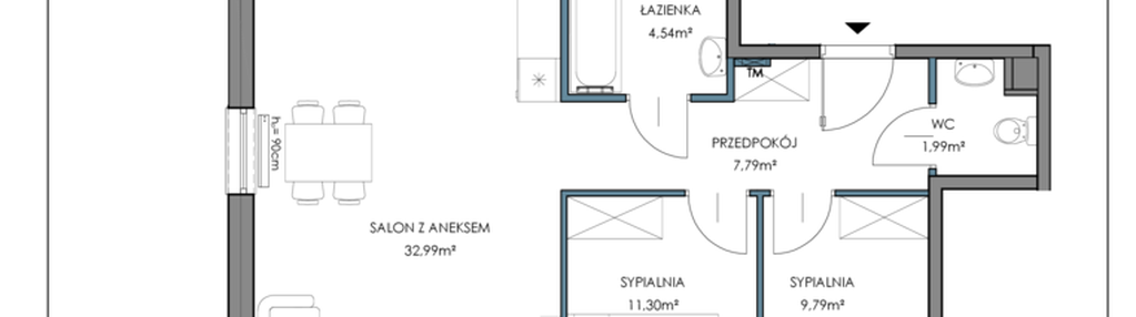 Mieszkanie w inwestycji: Osiedle Horizon