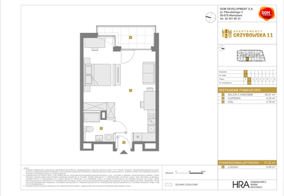 Mieszkanie w inwestycji: Apartamenty Grzybowska 11