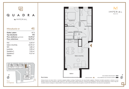 Mieszkanie w inwestycji: QUADRA