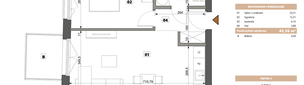 Mieszkanie w inwestycji: Srebrna 5
