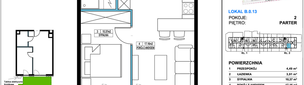 Mieszkanie w inwestycji: Jabłonova