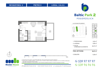 Mieszkanie w inwestycji: Baltic Park 2 Pogorzelica bud. 1 i 2