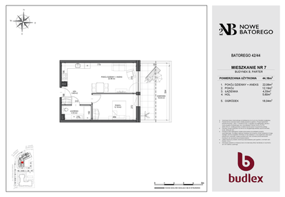 Mieszkanie w inwestycji: Nowe Batorego 2