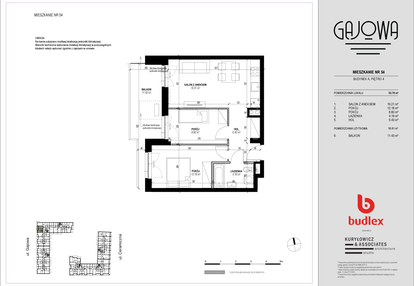 Mieszkanie w inwestycji: Gajowa bud. A