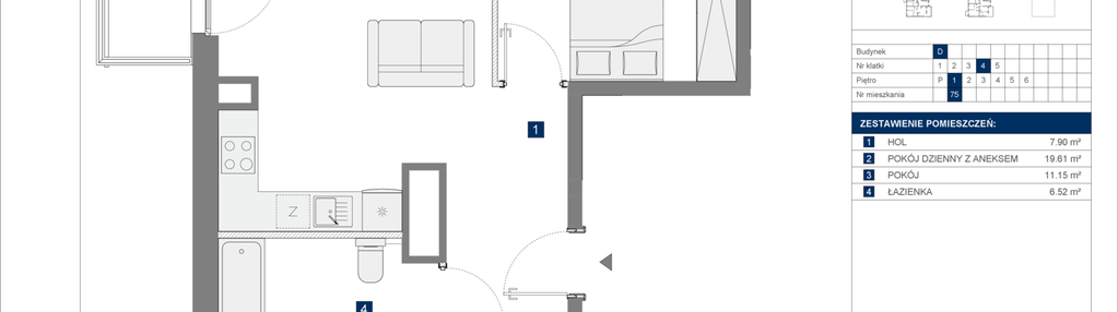 Mieszkanie w inwestycji: Apartamenty Park Matecznego Etap 1