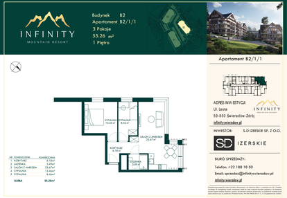 Mieszkanie w inwestycji: Infinity Mountain Resort