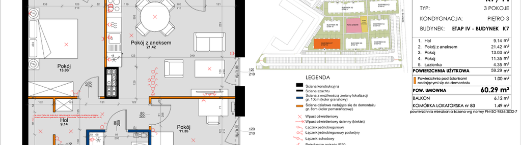 Mieszkanie w inwestycji: Kleszczewo Park - etap IV