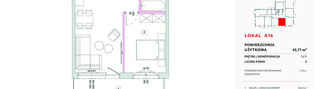 Mieszkanie w inwestycji: Dobka