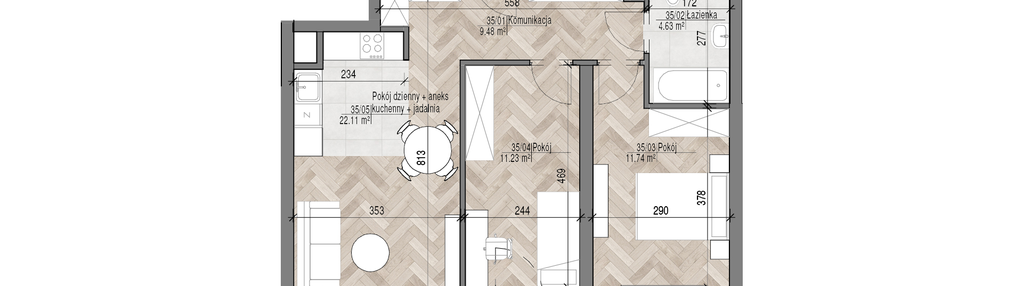 Mieszkanie w inwestycji: Apartamenty Czysta