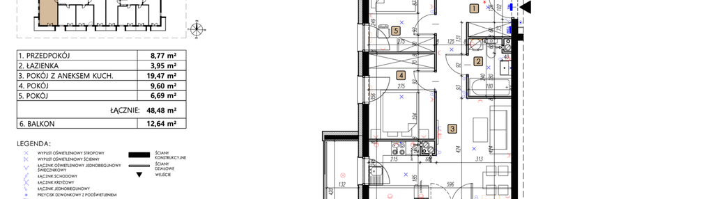 Mieszkanie w inwestycji: Jemiołuszki Park etap 2