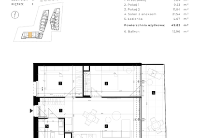 Mieszkanie w inwestycji: Cisha Apartamenty Dziwnów