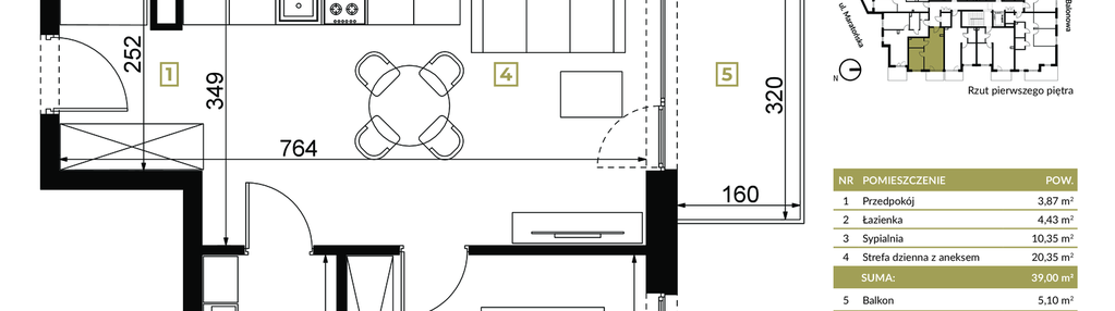Mieszkanie w inwestycji: Apartamenty Balonowa