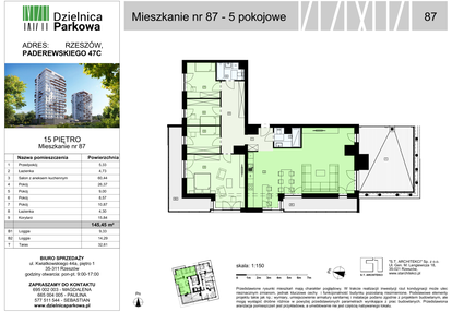 Mieszkanie w inwestycji: Dzielnica Parkowa VIII