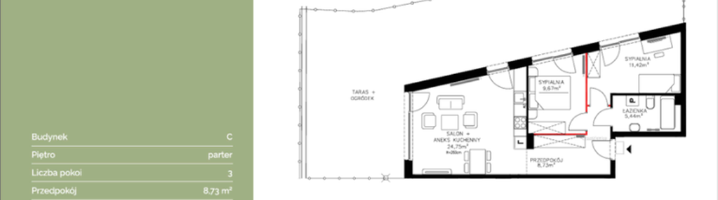 Mieszkanie w inwestycji: Stawowa Residence - etap V