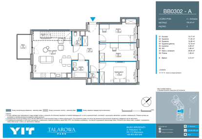 Mieszkanie w inwestycji: Talarowa Park