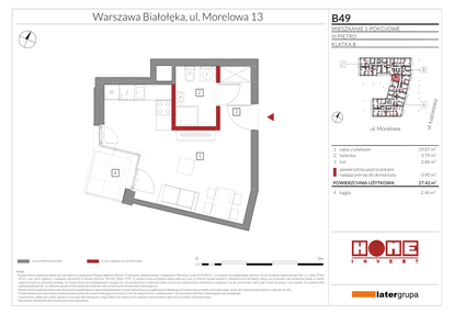 Mieszkanie w inwestycji: Przystań Żerań