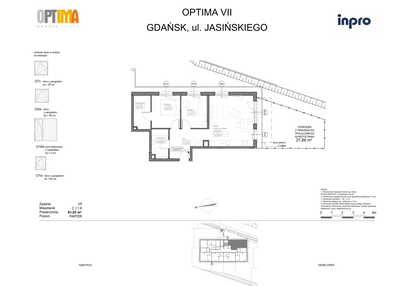 Mieszkanie w inwestycji: Optima VII