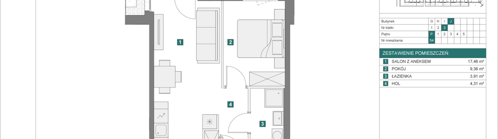 Mieszkanie w inwestycji: Apartamenty Myśliborska Park